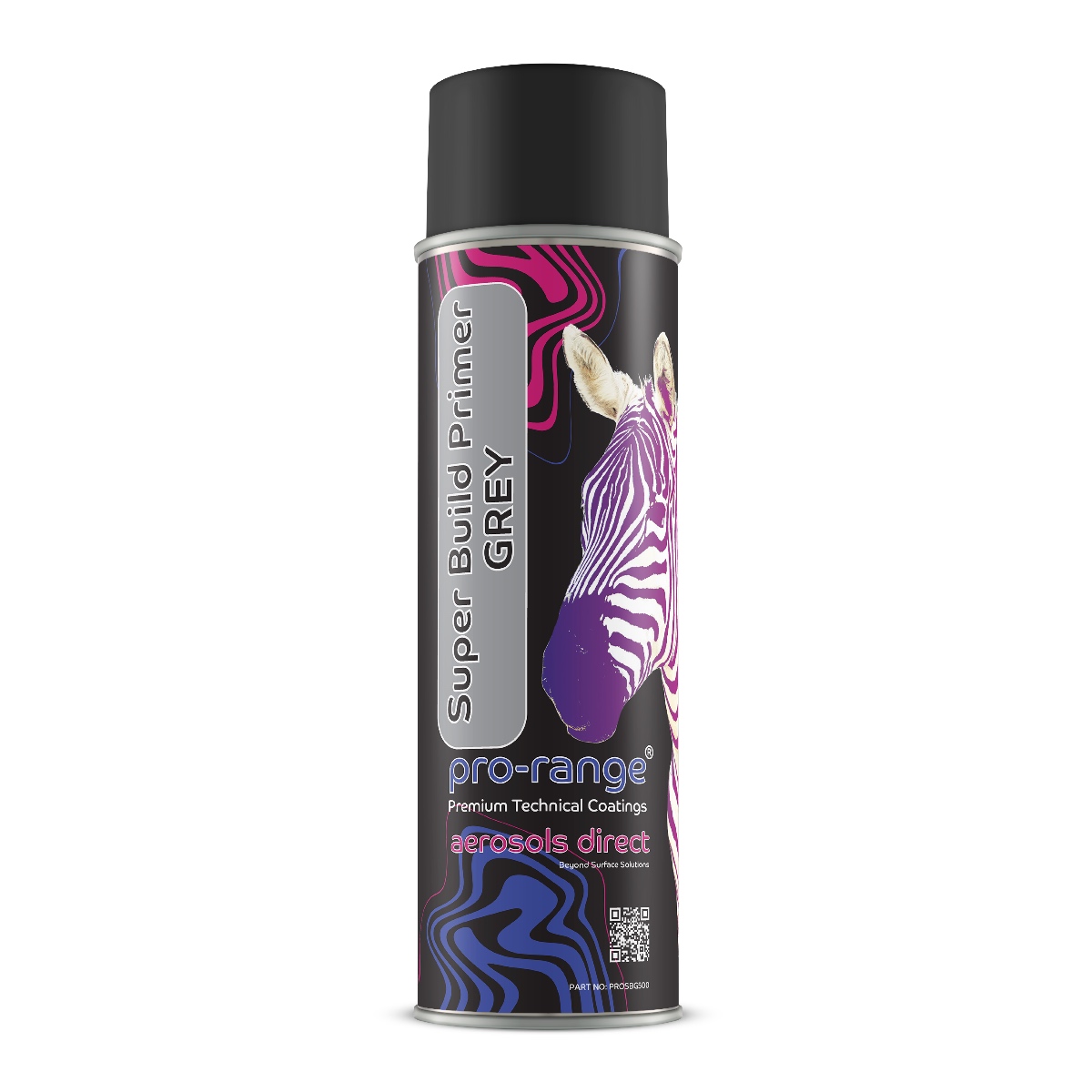 Pro Range – Super Build Grey Primer Aerosol 500ml
